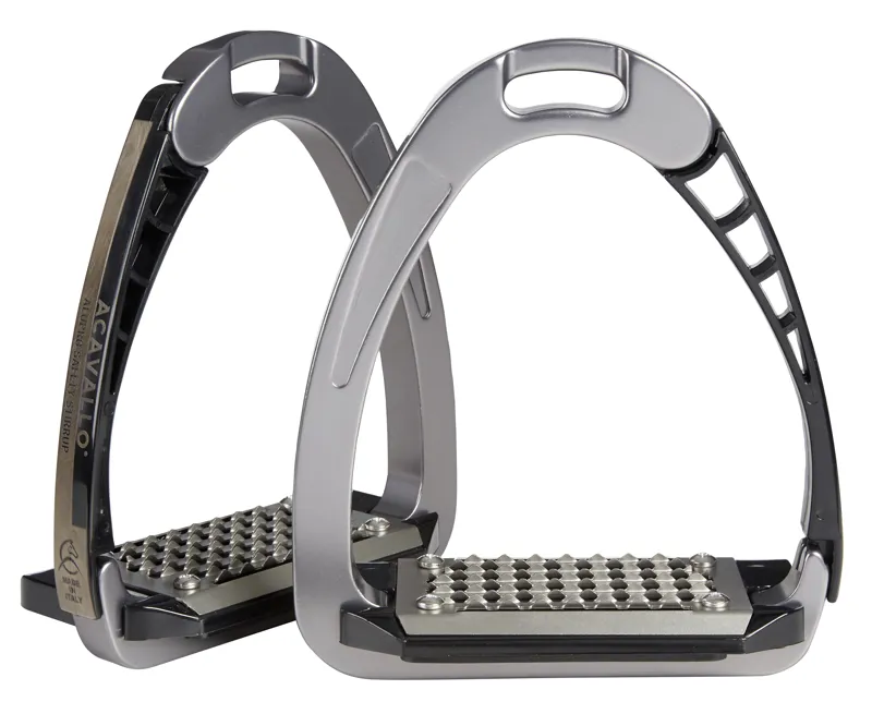 Acavallo Arena AluPro Stirrup in Titanium 